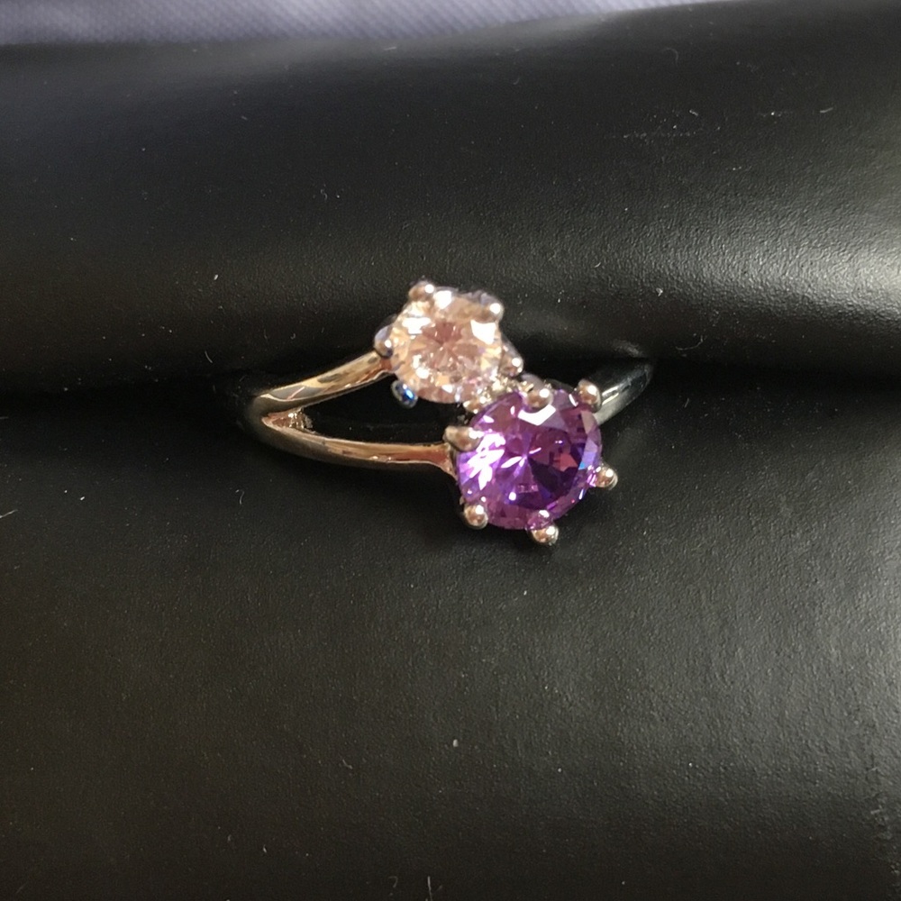 Two stone ring
